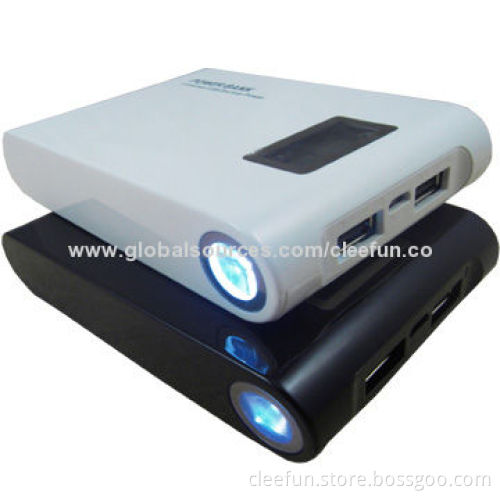 10,400mAh Emergency Portable Power Bank Charger for Mobile Phones, PSP, MP3/MP4 Players